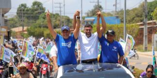 Em Itapiranga, Wilson Lima afirma que quer fortalecer a autonomia das mulheres e endurecer leis no Senado