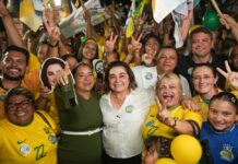 Professora Maria e aliados realizam mobilizações de campanha em Manaus e cidades do interior Professora Maria e aliados realizam mobilizações de campanha em Manaus e cidades do interior