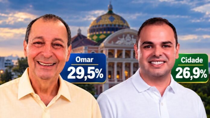 WhatsApp Image 2026-09-30 at 06.41.25 Disputa acirrada: nova pesquisa aponta Omar Aziz com 29,5% e Roberto Cidade com 26,9% no Amazonas