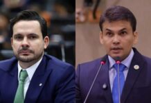 Alberto Neto rebate vereador do PL sobre suposta aliança de Flávio Bolsonaro com Plínio Valério Alberto Neto rebate vereador do PL sobre suposta aliança de Flávio Bolsonaro com Plínio Valério