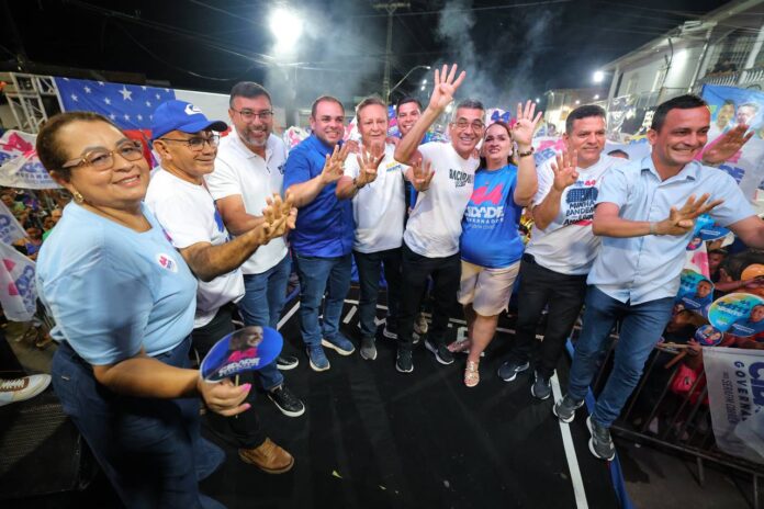 DIVULGAÇÃO ASCOM WL MANICORE Em Manicoré, Wilson Lima encerra giro pela Calha do Madeira e debate pautas do interior