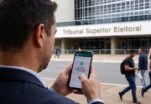 Apagão no WhatsApp? TSE debate regra que afeta canais de Lula e Flávio Bolsonaro. Imagem criada por IA