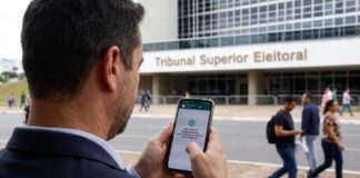 Apagão no WhatsApp? TSE debate regra que afeta canais de Lula e Flávio Bolsonaro. Imagem criada por IA