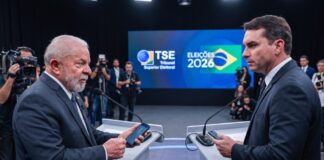 Lula vs. Flávio: pedido no TSE inclui dados de familiares e esquenta segundo turno, Imagem gerada por IA