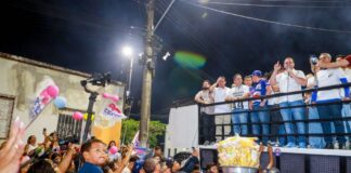 Roberto Cidade cumpre agenda de encerramento do primeiro turno em Manaus e Manacapuru