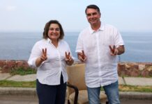 Flávio Bolsonaro declara apoio à Professora Maria do Carmo no segundo turno no Amazonas